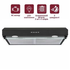 Вытяжка кухонная PRIME Technics PVCO 3860 BG Фото 1