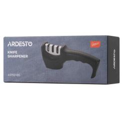 Точилка для ножей Ardesto Gemini, 20.5x5.5x7.5см, чорний Фото 4
