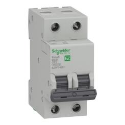 Автоматический выключатель Schneider Electric EZ9 2P 63A C Фото