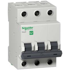 Автоматический выключатель Schneider Electric EZ9 3P 63A C Фото