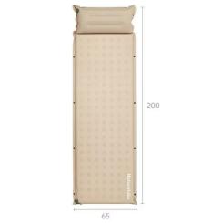 Туристический коврик Naturehike CNK2550WS025, вологостійкий, 200х65х3 см, зелений Фото 1