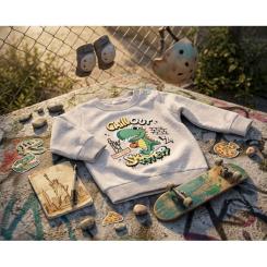 Кофта детская Breeze с динозавром Фото 5