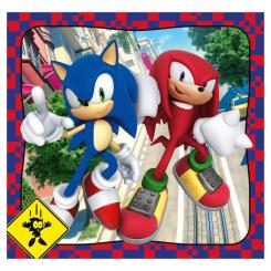 Пазл Clementoni Sonic 3 шт по 48 элементов Фото 2
