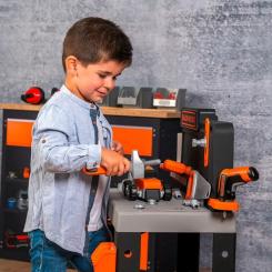 Игровой набор Smoby Блек + Деккер. Професійна майстерня 95 аксесуарів Фото 6
