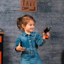 Игровой набор Smoby Блек + Деккер. Професійна майстерня 95 аксесуарів Фото 7