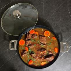 Сотейник Swiss Diamond CXD Induction з кришкою 32 см Фото 5