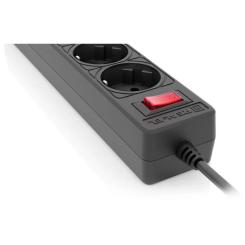 Сетевой фильтр питания REAL-EL RS-Protect 505, 1.8m, black Фото 7