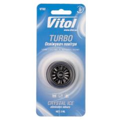 Ароматизатор для автомобиля VITOL Turbo Crystal Ice Фото