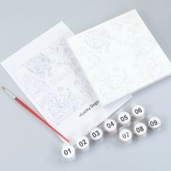 Картина по номерам Rosa Lucky Dogs, 15х15см, з мольбертом Фото 3