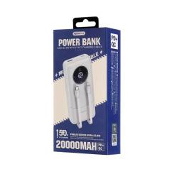 Батарея универсальная Remax 20000mAh, 22.5W, Black Фото 1