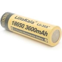 Аккумулятор Liitokala 18650 3600mah (3300-3600mah), 3.7V(2.75-4.2V), Yel Фото 1