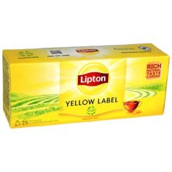 Чай Lipton Yellow Label 25 пакетиків Фото
