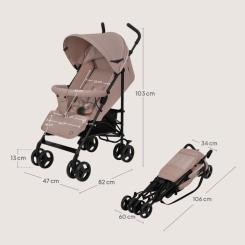 Коляска Lionelo Elia beige taupe Фото 7