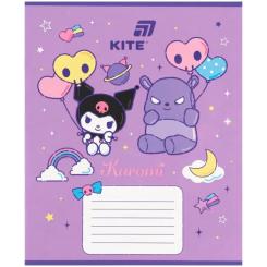 Тетрадь Kite Hello Kitty, 12 аркушів, коса лінія Фото 5