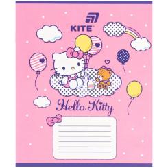 Тетрадь Kite Hello Kitty, 12 аркушів, коса лінія Фото 7