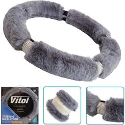 Чехол на руль VITOL M сір Фото 4