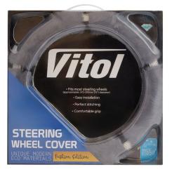 Чехол на руль VITOL M сір Фото 5