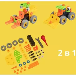 Конструктор Otamanko гибкий Грайко-собиратель 2-в-1, 53 детали Фото 10