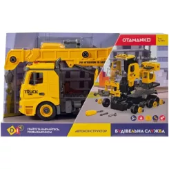 Конструктор Otamanko АВТОКОНСТРУКТОР Строительный кран Фото 10