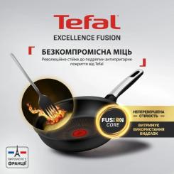 Сковорода Tefal Excellence Fusion, 28см, чорний Фото 2