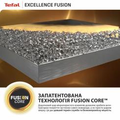 Сковорода Tefal Excellence Fusion, 28см, чорний Фото 4