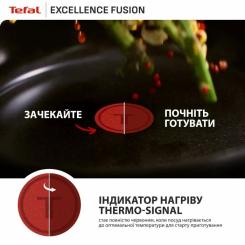 Сковорода Tefal Excellence Fusion, 28см, чорний Фото 8