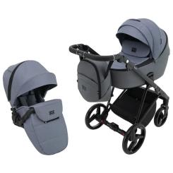 Коляска Adamex 2 в 1 Blanc Lux PS-108 Фото