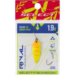 Блесна Select Rival 1.9g 30mm 09 Amber Gold Фото 1