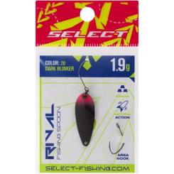 Блесна Select Rival 1.9g 30mm 20 Dark Blinker Фото 1