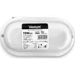 Светильник Vestum LED S 12W овал 6500K 220V Фото