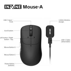 Мышка Sony INZONE Wireless/USB Black Фото 2