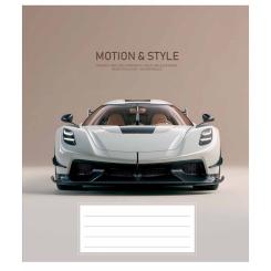 Тетрадь Школярик Motion and style 36 листов клетка Фото 3