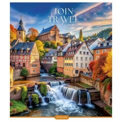 Тетрадь Школярик Star Join Travel 60 листов клетка Фото 1