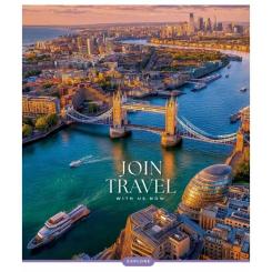 Тетрадь Школярик Star Join Travel 60 листов клетка Фото 2