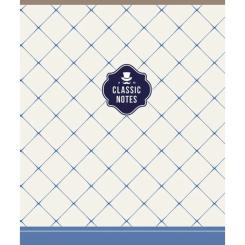Тетрадь Школярик Classic Notes 96 аркушів клітинка Фото 3