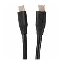 Дата кабель Kingda USB-C to USB-C 1.5m 60W black Фото