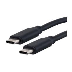Дата кабель Kingda USB-C to USB-C 1.5m 60W black Фото 1