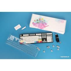 Клавиатура Varmilo APT108 CMYK Daisy L Wireless White Led UA Фото 1