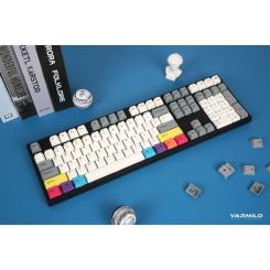 Клавиатура Varmilo APT108 CMYK Daisy L Wireless White Led UA Фото 2