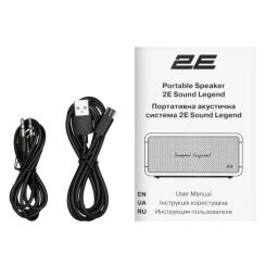 Акустическая система 2E SoundLegend PowerBank IPX6 RGB Brown Фото 9