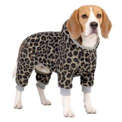 Комбинезон для животных WAUDOG Clothes "Леопард" софтшелл M45 Фото 2