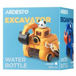 Бутылка для воды Ardesto Excavator 500мл, пластик, зелений Фото 8