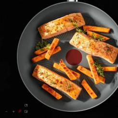 Сковорода Tefal Halo EUCALYPTUS, 28см, алюміній, бакеліт, сірий Фото 5