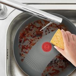Сковорода Tefal Halo EUCALYPTUS, 28см, алюміній, бакеліт, сірий Фото 6