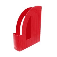 Лоток для бумаг Арника вертикальный, пластиковый, красный Фото