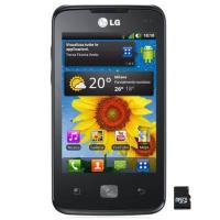 Мобильный телефон LG E510 (Optimus Hub) Black Фото