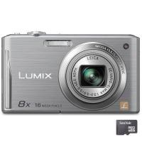 Цифровой фотоаппарат Panasonic Lumix DMC-FS37 silver Фото