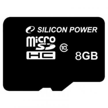 Карта памяти Silicon Power 8Gb microSDHC class 10 Фото