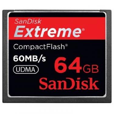 Карта памяти SanDisk 64Gb Compact Flash eXtreme Фото