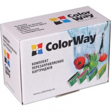 Комплект перезаправляемых картриджей ColorWay BROTHER LC-61/LC-980/LC-1100 Фото